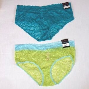 NWT Plus Size Lace Panties XXXL juniors 21 Hipsters hipster cut womens underwear